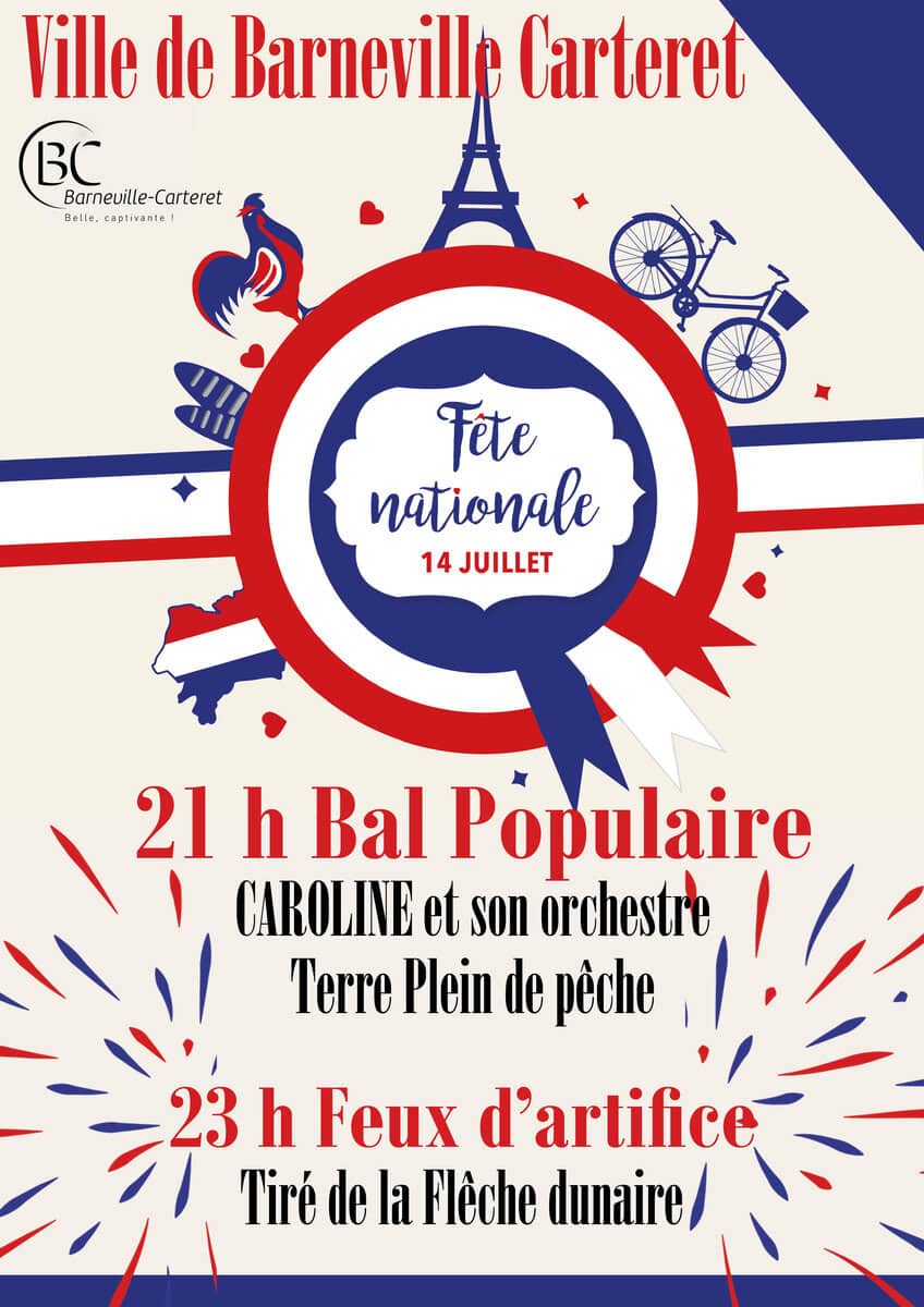 Feu d'artifice et bal populaire