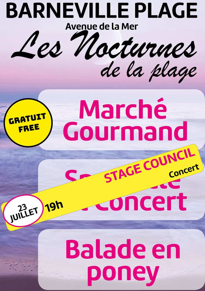 Les Nocturnes de la Plage