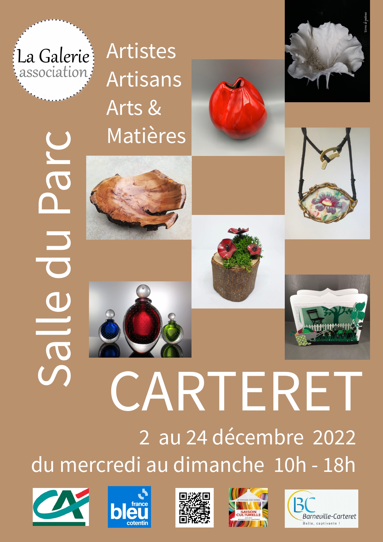 EXPOSITION A LA SALLE DU PARC DU 02/12 AU 24/12/2022