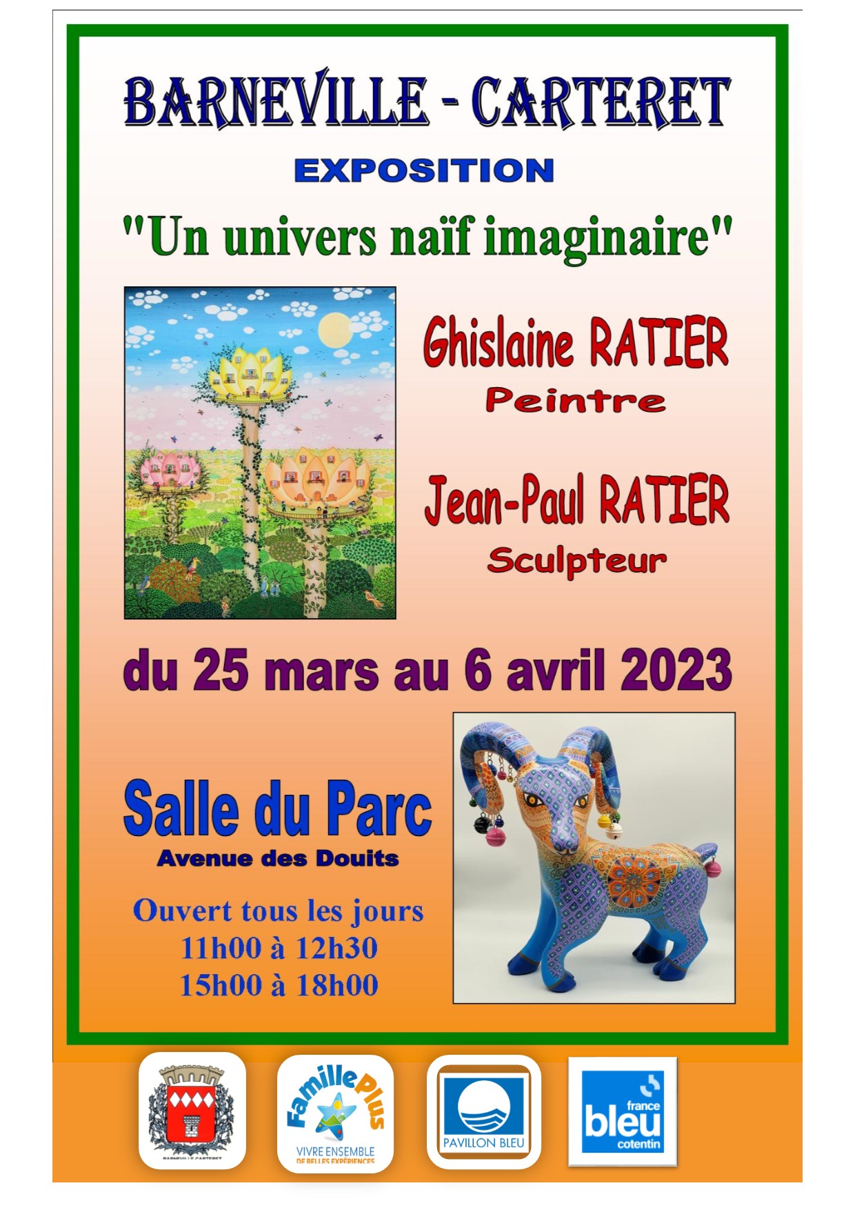 Exposition Ghislaine & Jean-Paul RATIER