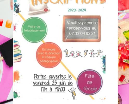 Inscription scolaire 2023-2024