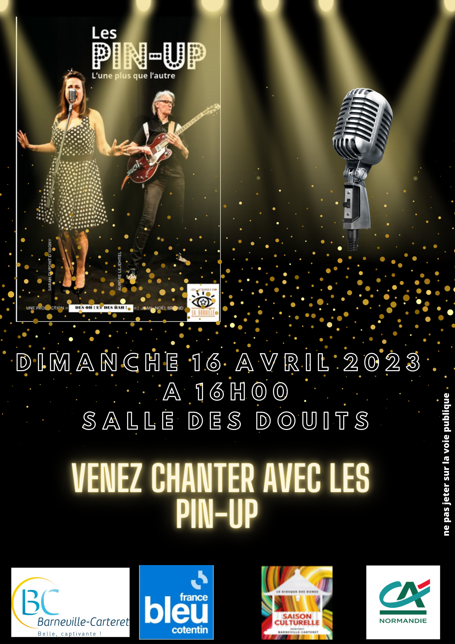 Concert - "Les PIN-UP L'une plus que l'autre"
