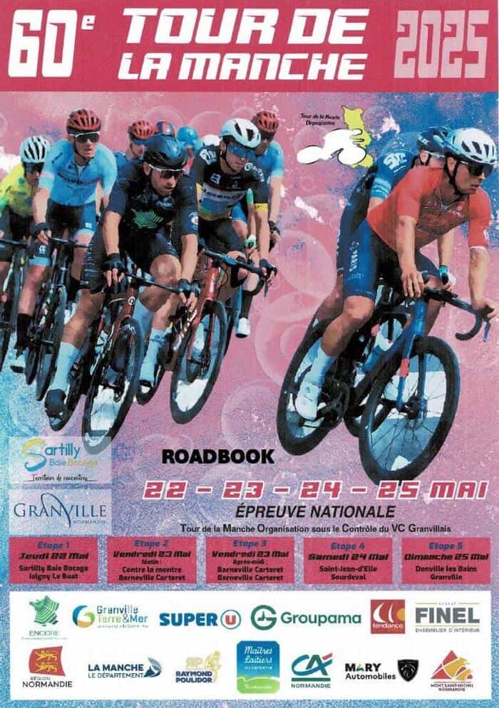 TOUR MANCHE CYCLISTE - Vendredi 23 mai 2025
