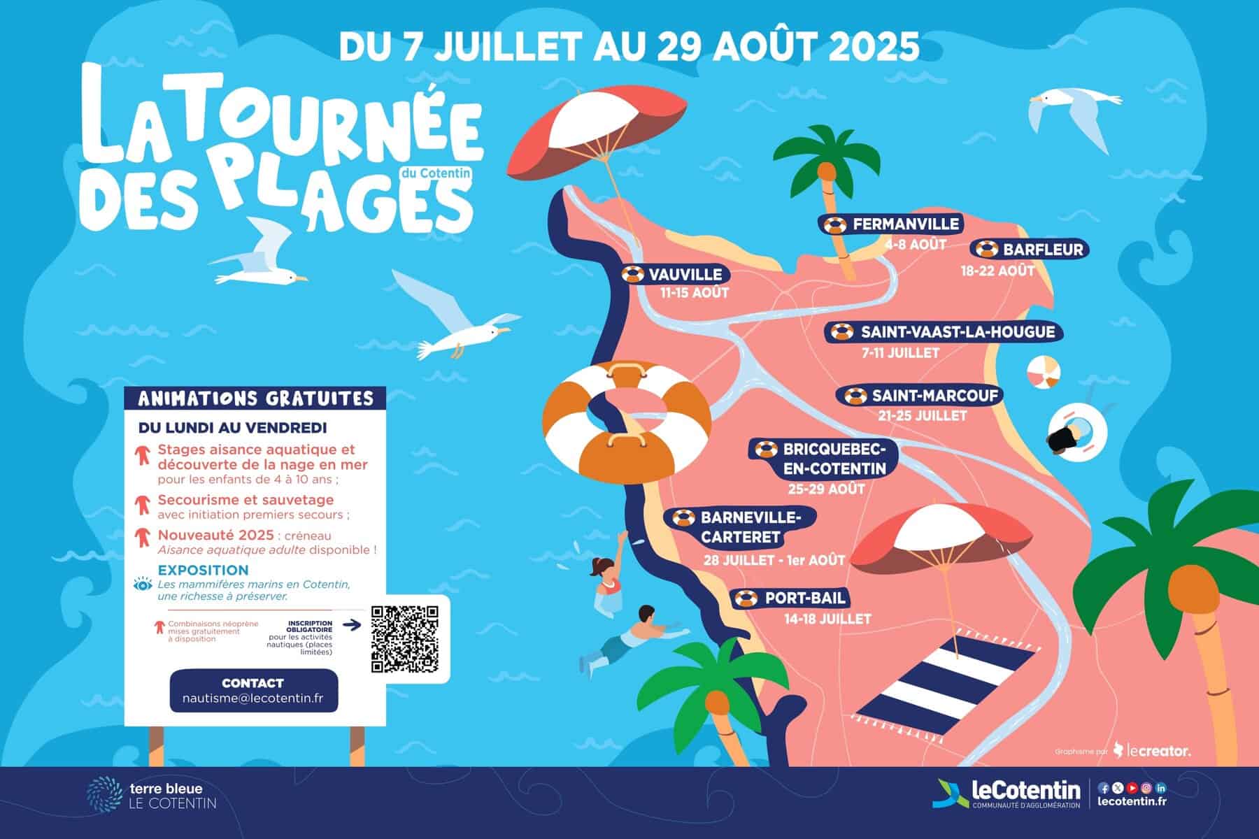 LA TOURNÈE DES PLAGES 2025