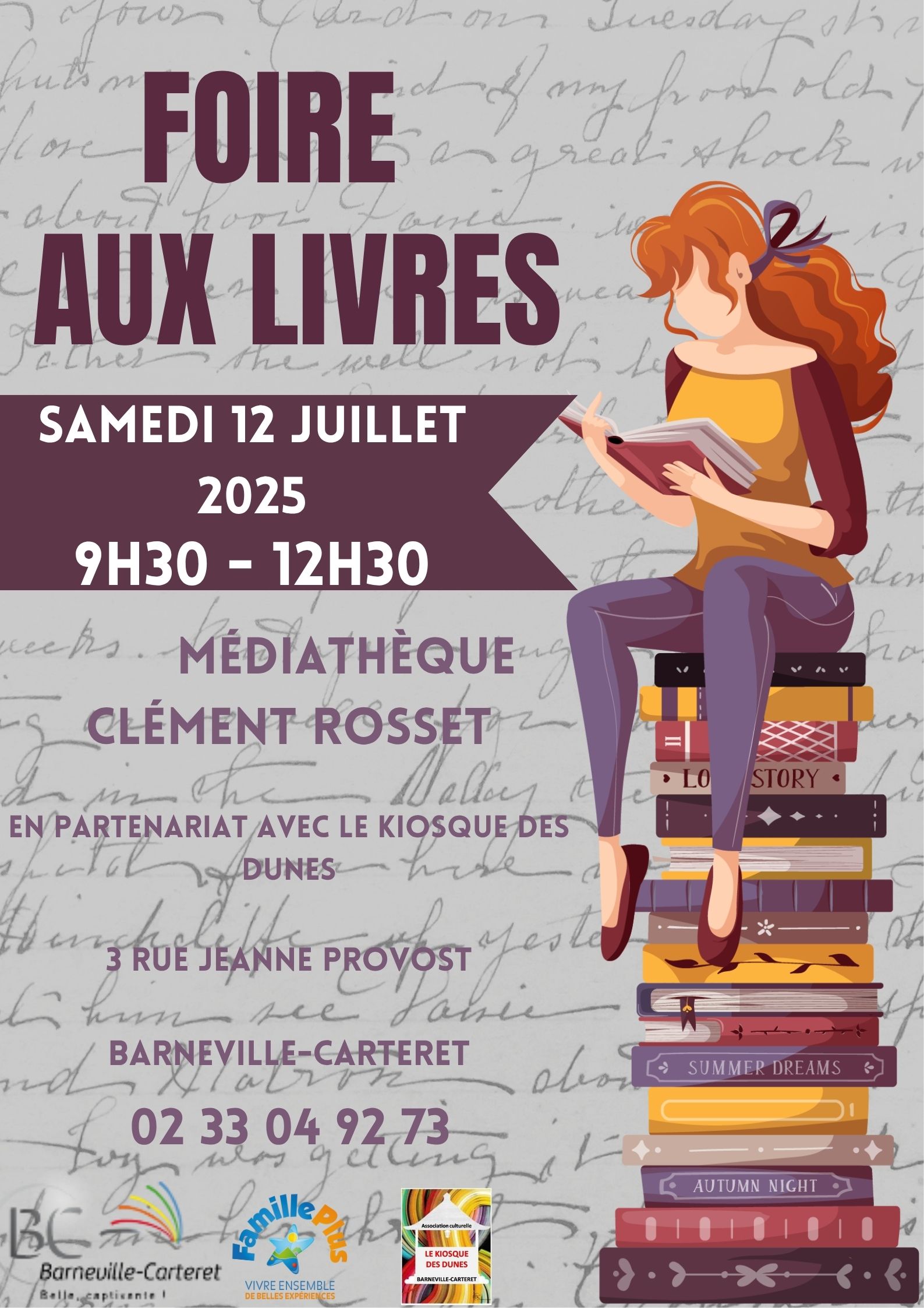 Foire aux livres à la Médiathèque