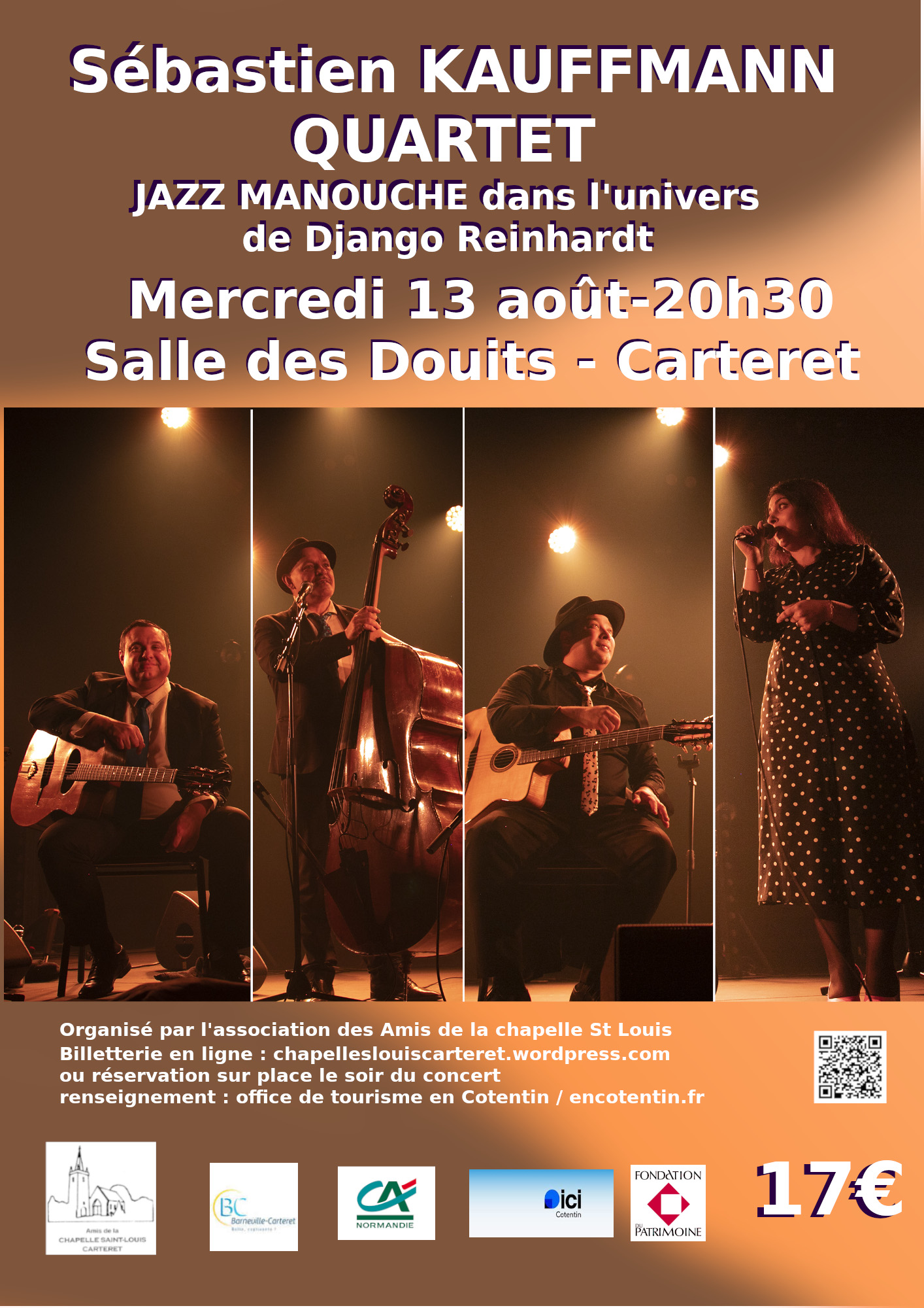 Concert Sébastien KAUFFMANN QUARTET