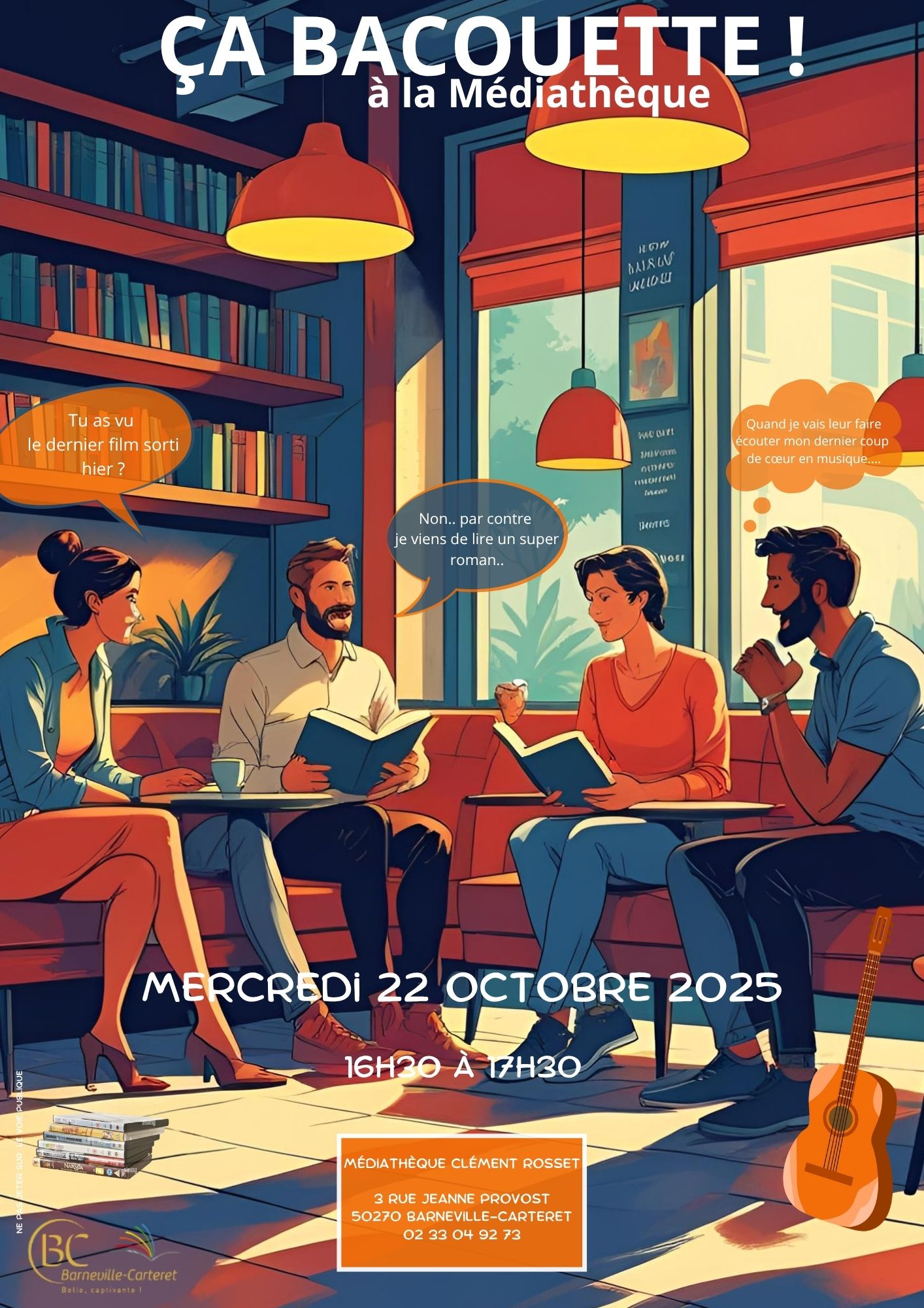 NOUVEAU À LA MÉDIATHÈQUE