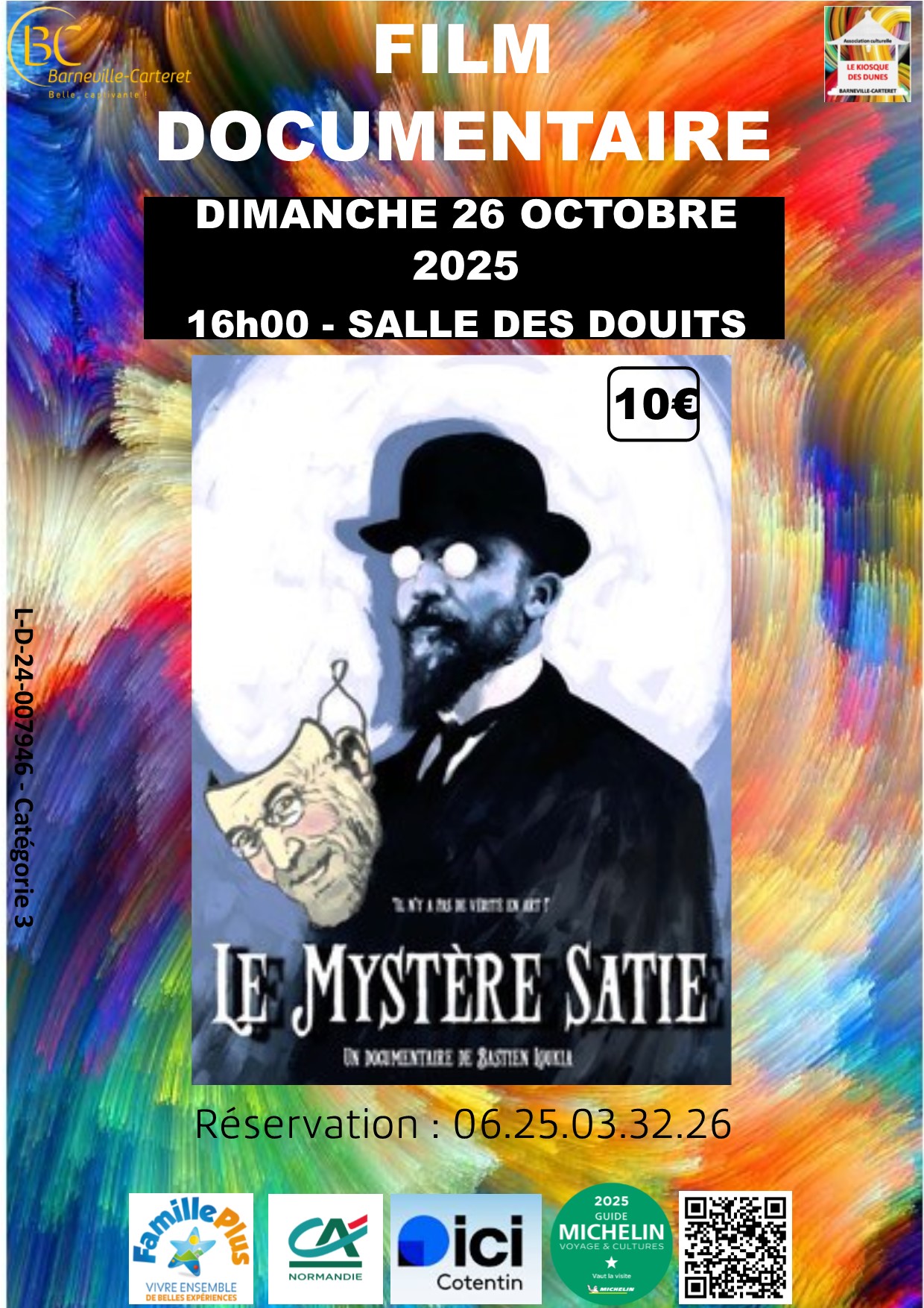 Film documentaire : "Le Mystère Satie"