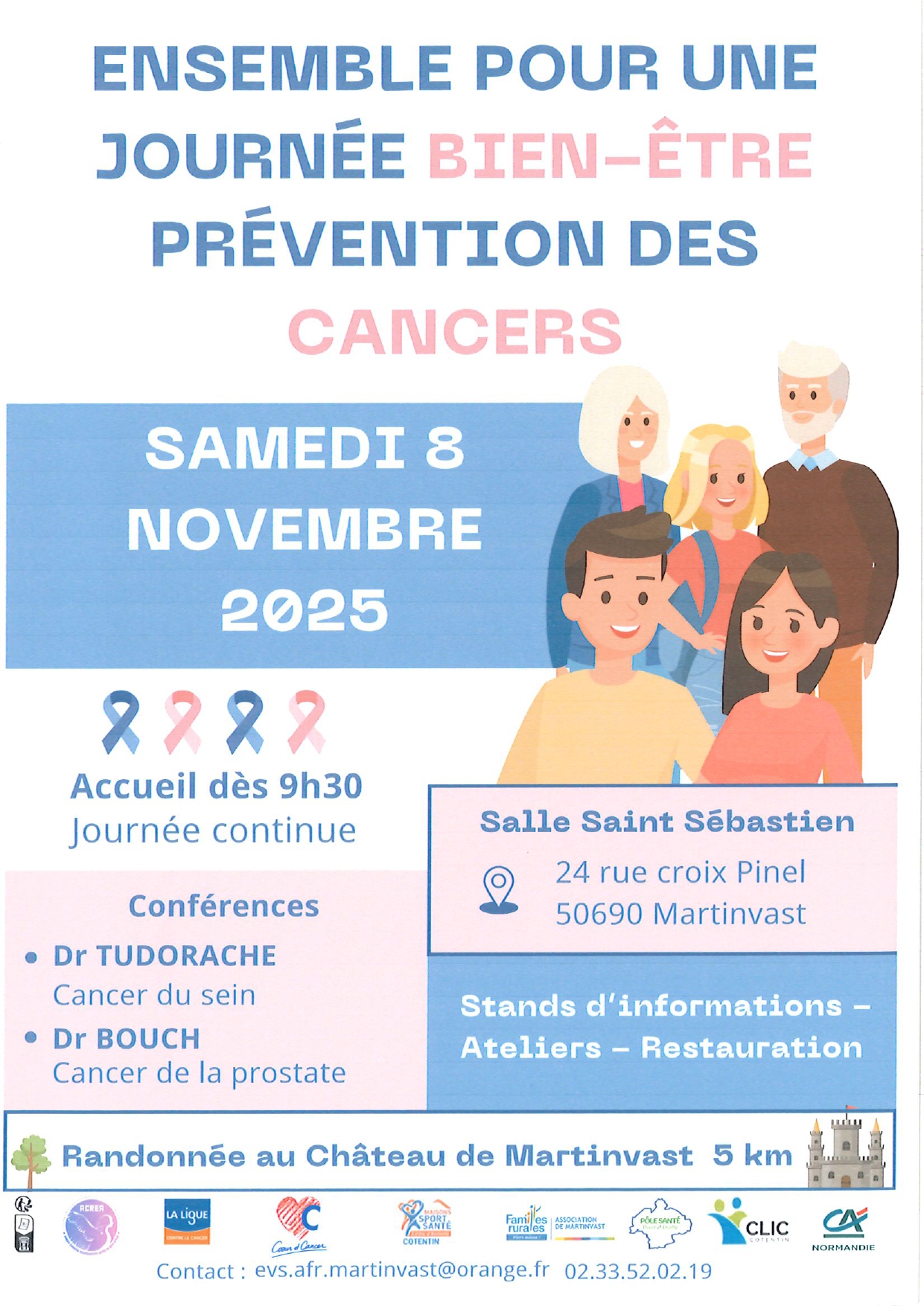 ENSEMBLE POUR UNE JOURNÉE BIEN-ÊTRE PRÉVENTION DES CANCERS