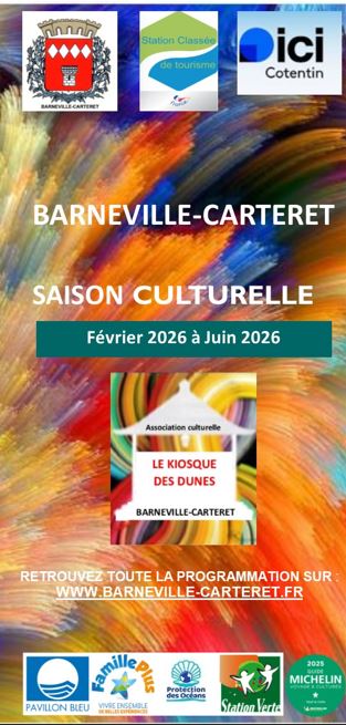 Brochure du Kiosque des Dunes - Février à juin 2026