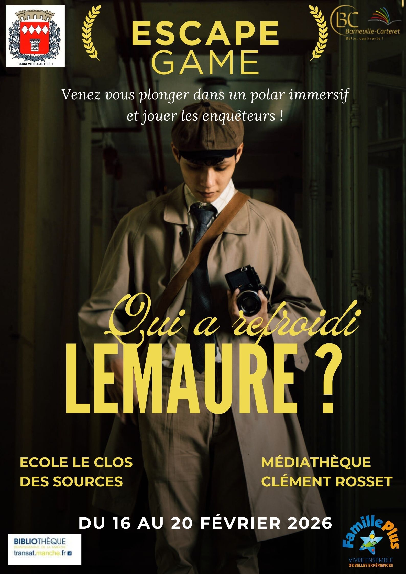 Médiathèque : Escape Game !