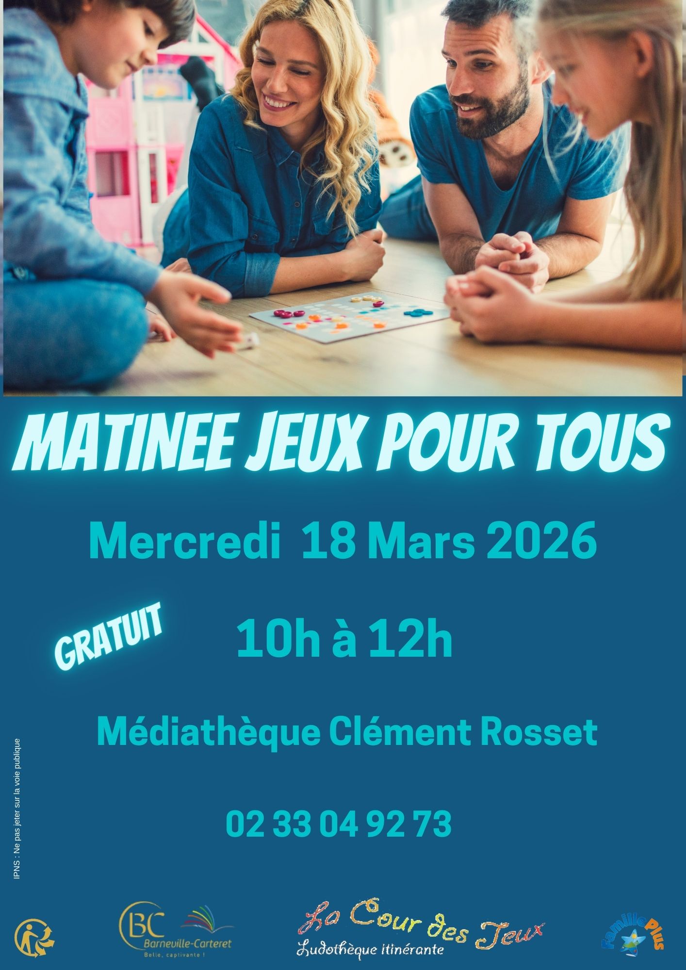 Matinée jeux pour tous !