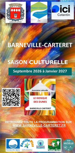 Programme du Kiosque des Dunes - Septembre à Janvier 2027