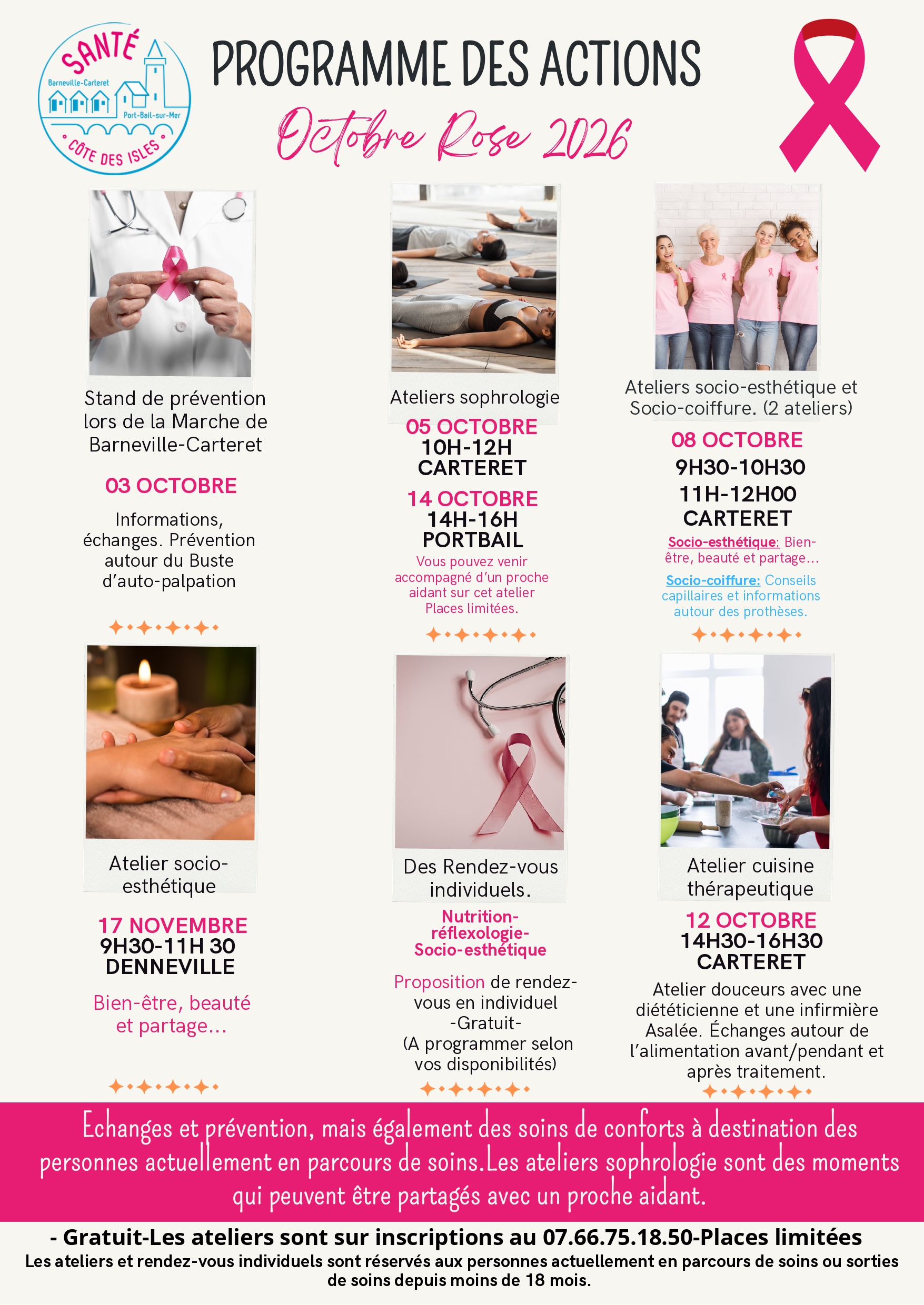 Octobre Rose avec le PSLA