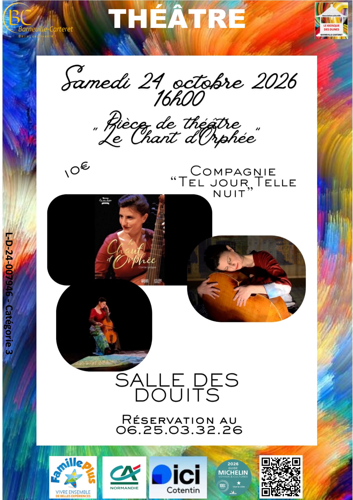 Pièce de théâtre "Le Chant d'Orphée"